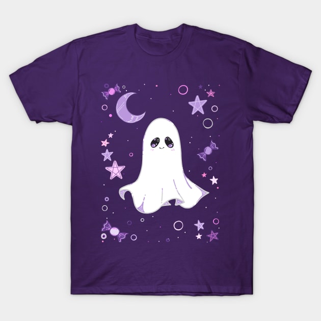 Pastel ghostie! T-Shirt by Elisa_Arts